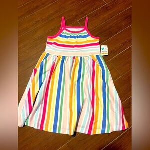 4T Garanimals stripped dress with pockets. NWT